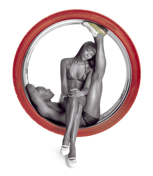 Реклама компания Pirelli (10 фотографий)