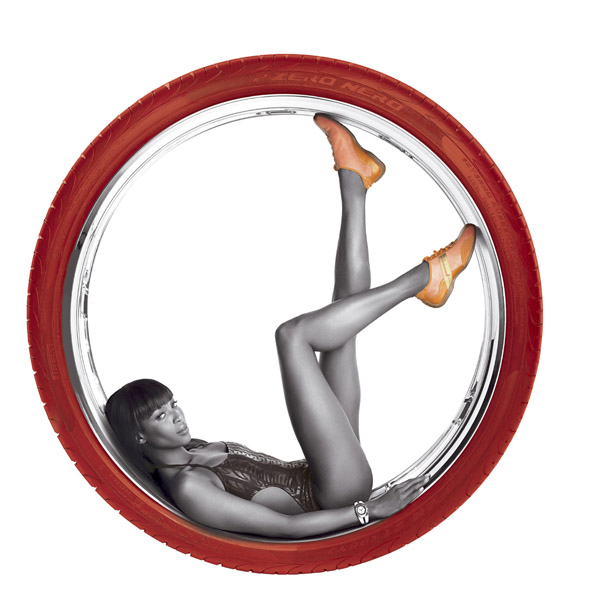 Реклама компания Pirelli (10 фотографий)