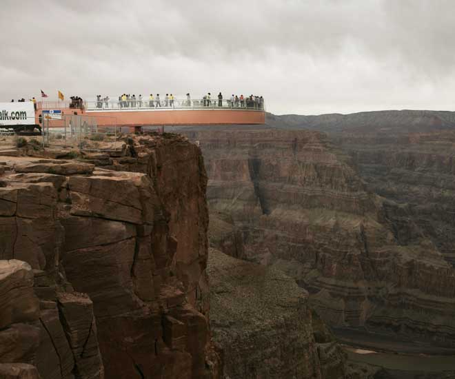 Смотровая площадка Skywalk на краю пропасти! (6 фото)
