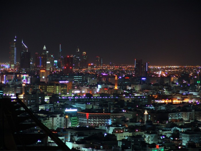 Ночной Dubai - красотище! (6 фото)