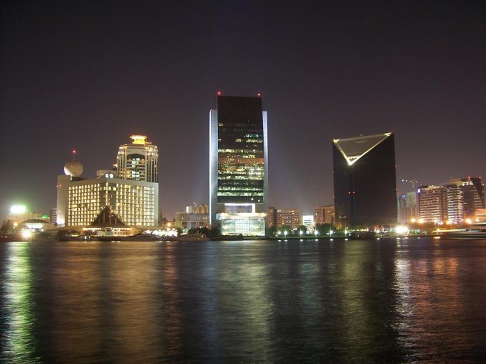 Ночной Dubai - красотище! (6 фото)