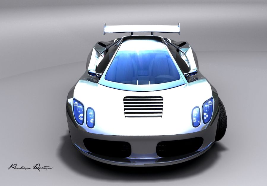 Ferrari Adonai F-800 Concept   3Dstudio Max V.9 (6 )