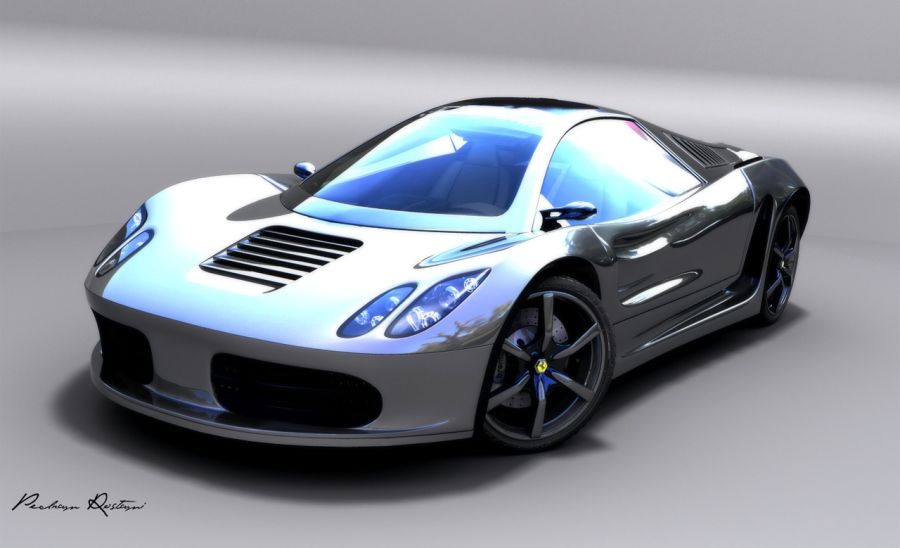 Ferrari Adonai F-800 Concept   3Dstudio Max V.9 (6 )
