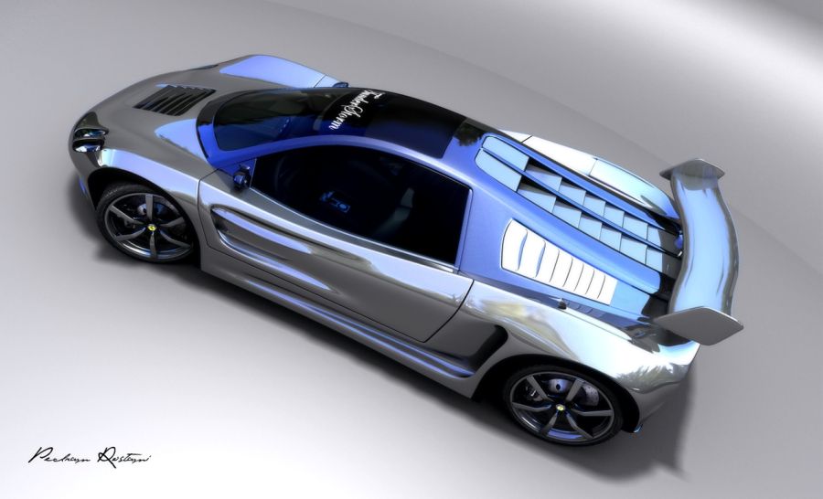 Ferrari Adonai F-800 Concept   3Dstudio Max V.9 (6 )