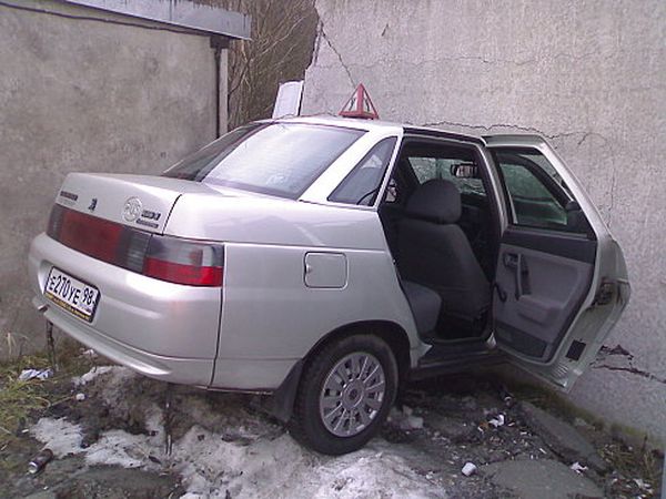 Женщина за рулем... (3 фото)