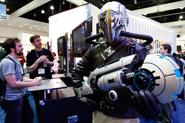 Игровая выставка E3 EXPO 2009 в Лос-Анджелесе (29 фото)