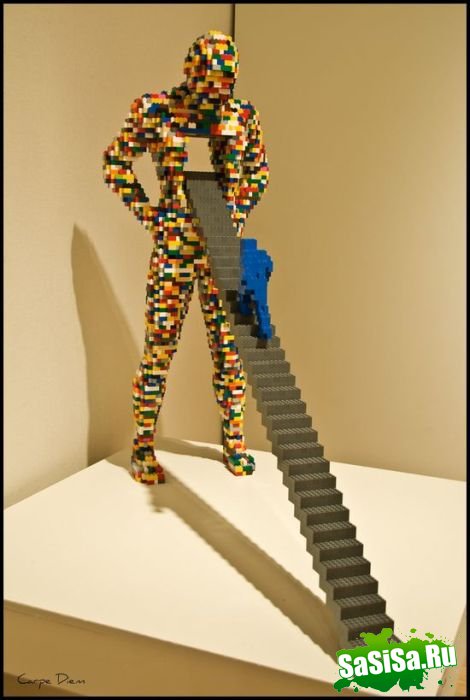 Очень интересные фигурки из Lego (20 фото)