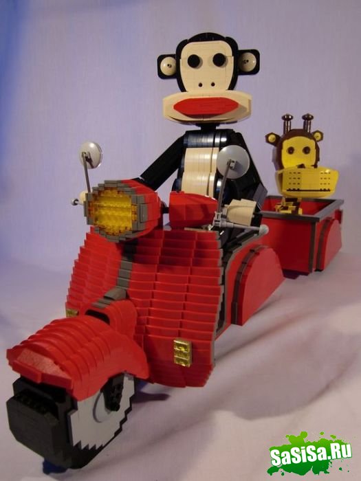 Очень интересные фигурки из Lego (20 фото)