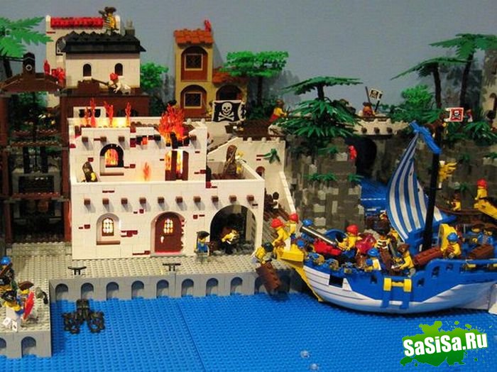 Очень интересные фигурки из Lego (20 фото)