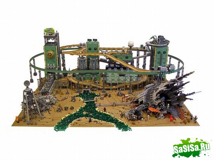 Очень интересные фигурки из Lego (20 фото)