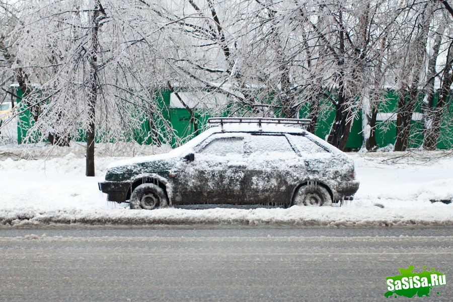Ледяной дождь в Москве (20 фото)