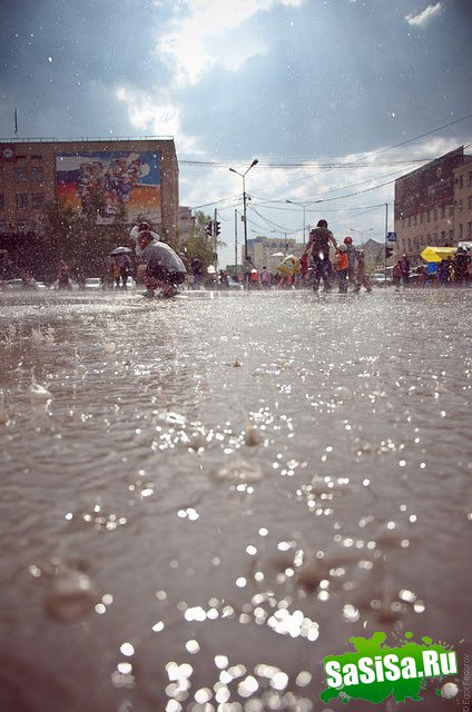 Фотографии сделаные в дождь (12 фото)