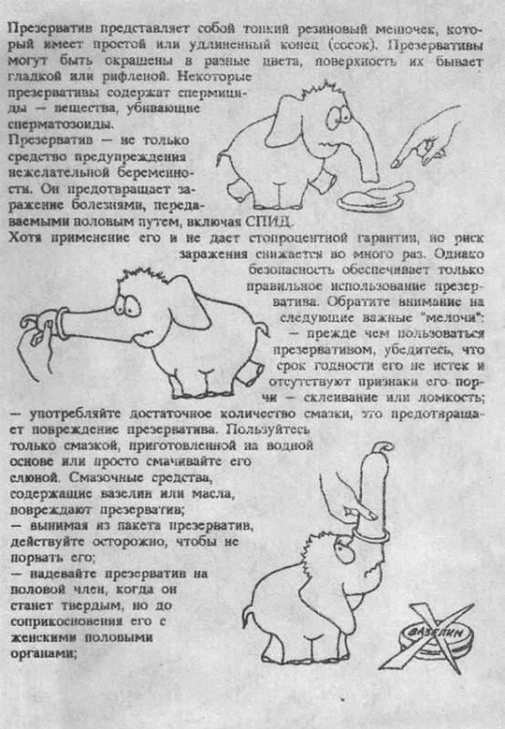 Как пользоваться презервативом:) (2 фото)