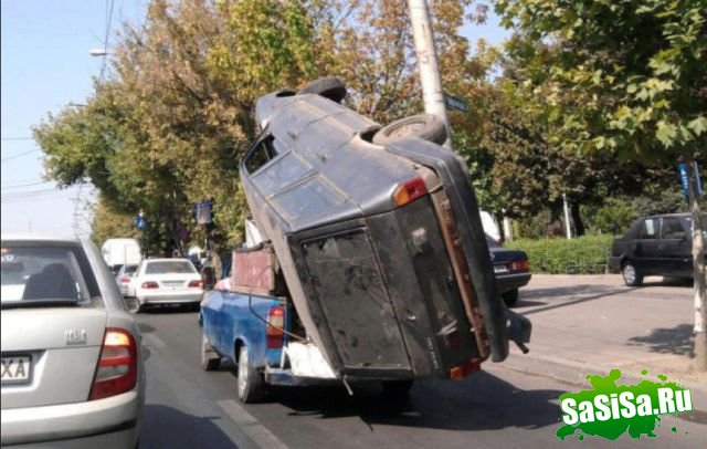 Чего только не увидишь на дорогах:) (20 фото)