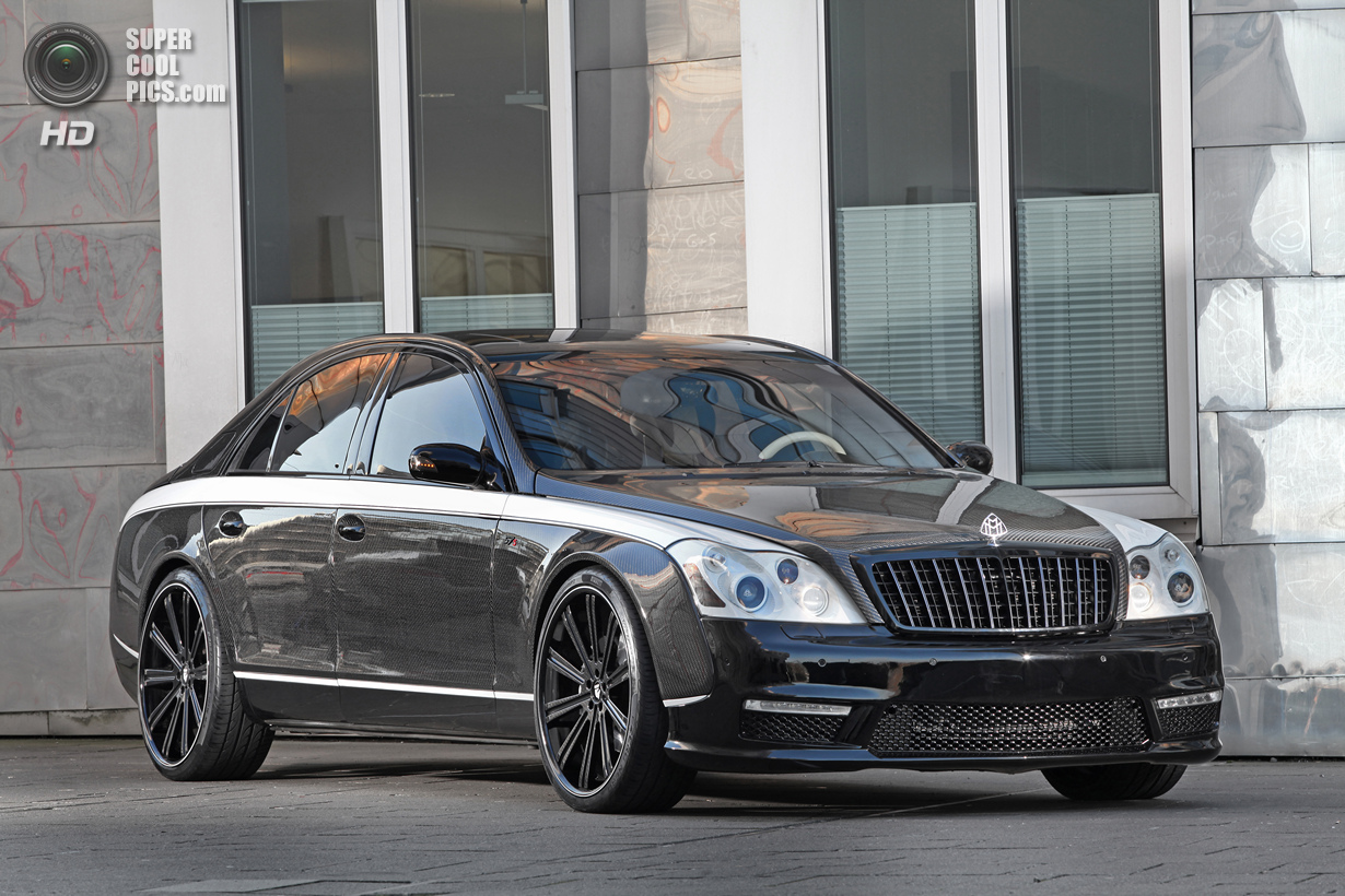 Maybach 57S в карбоне и с iPad (15 фото)