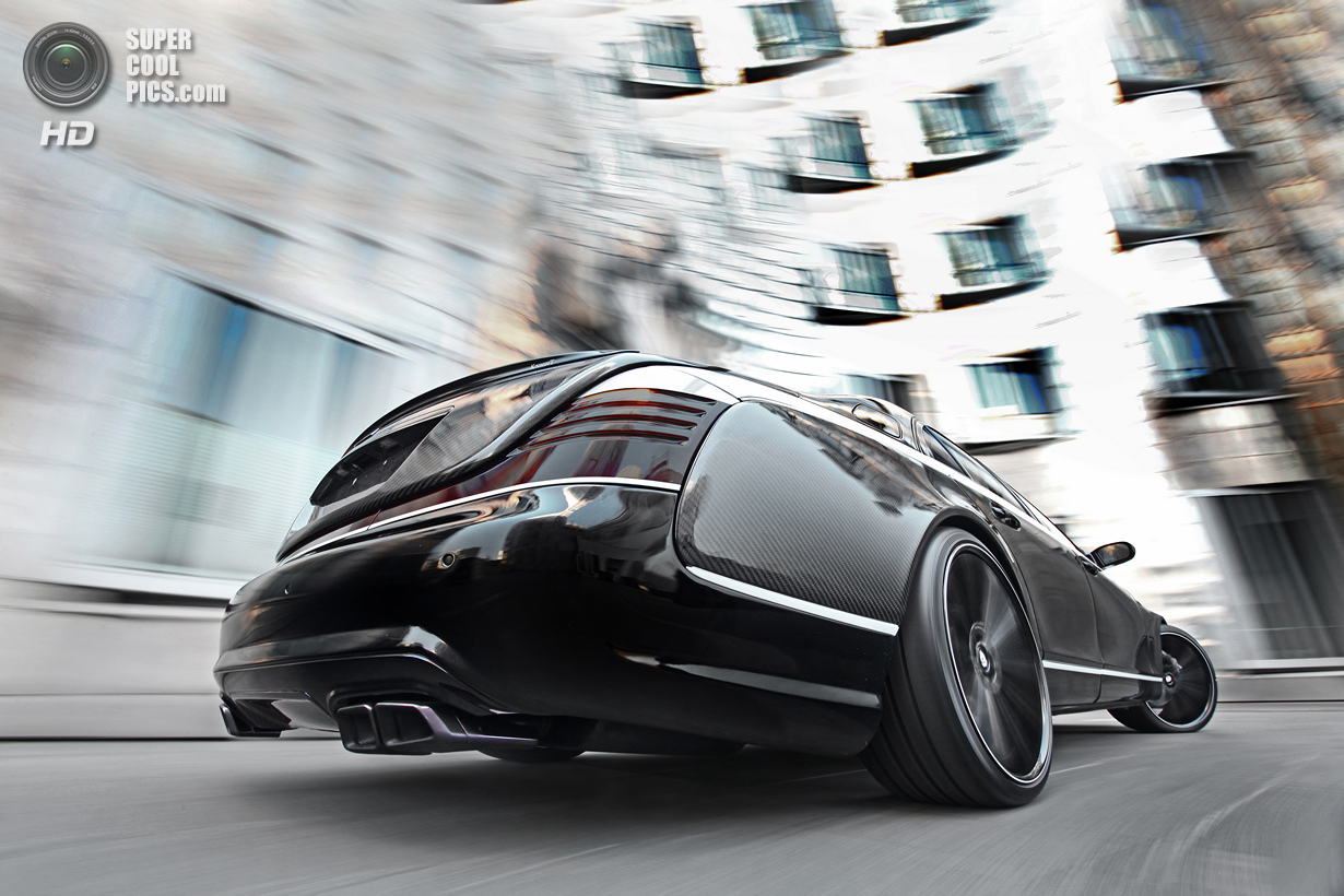 Maybach 57S в карбоне и с iPad (15 фото)