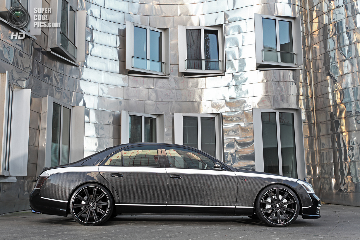 Maybach 57S в карбоне и с iPad (15 фото)