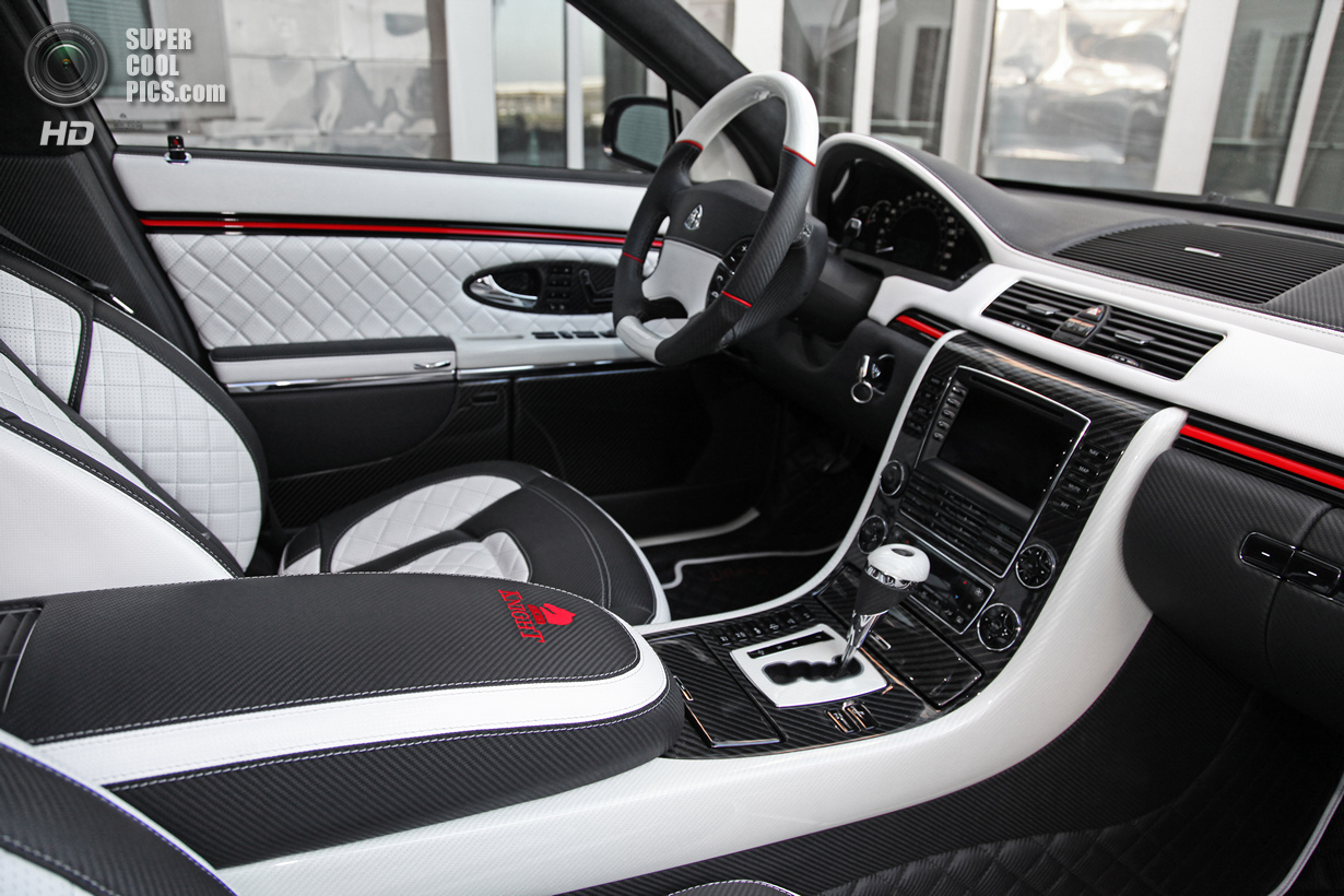Maybach 57S в карбоне и с iPad (15 фото)
