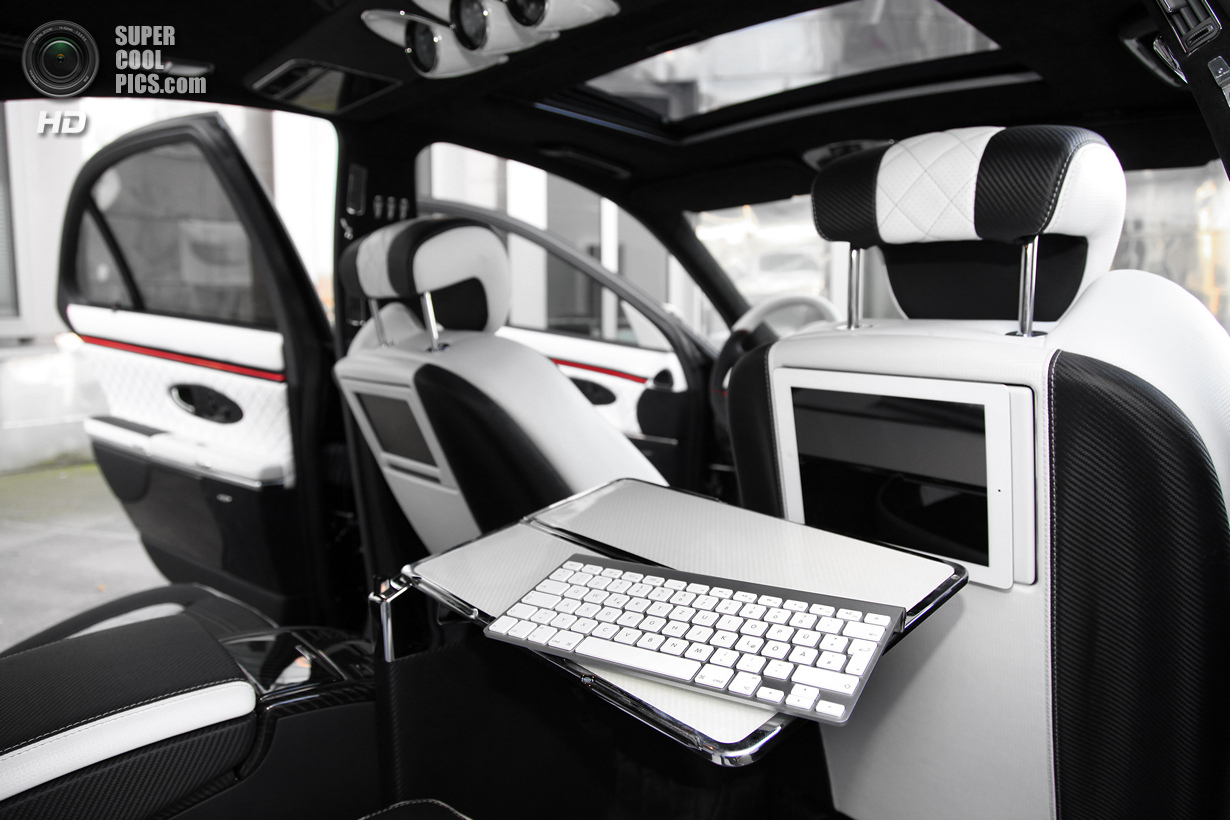 Maybach 57S в карбоне и с iPad (15 фото)
