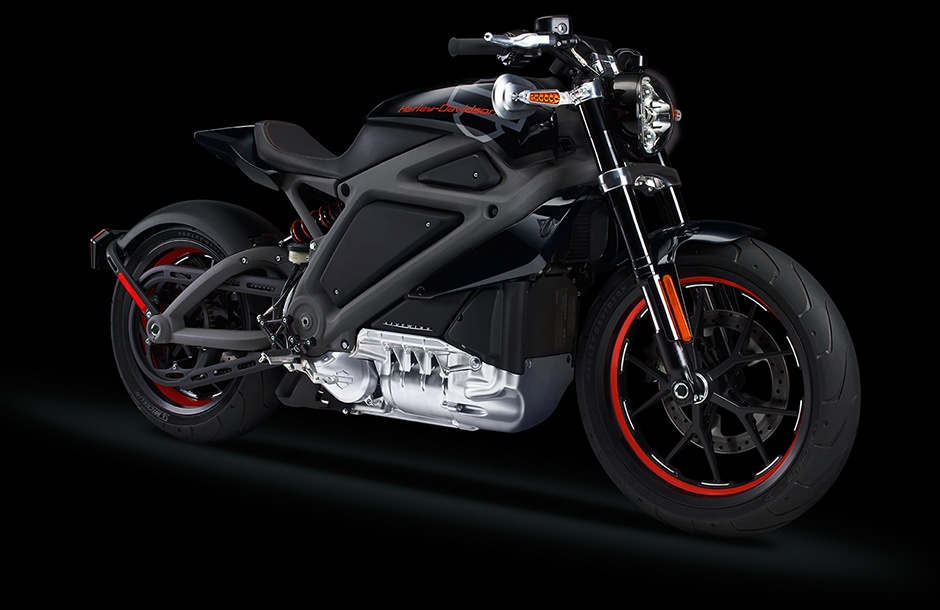 Компания Harley-Davidson объявила о выпуске мотоцикла с электродвигателем (10 фото)