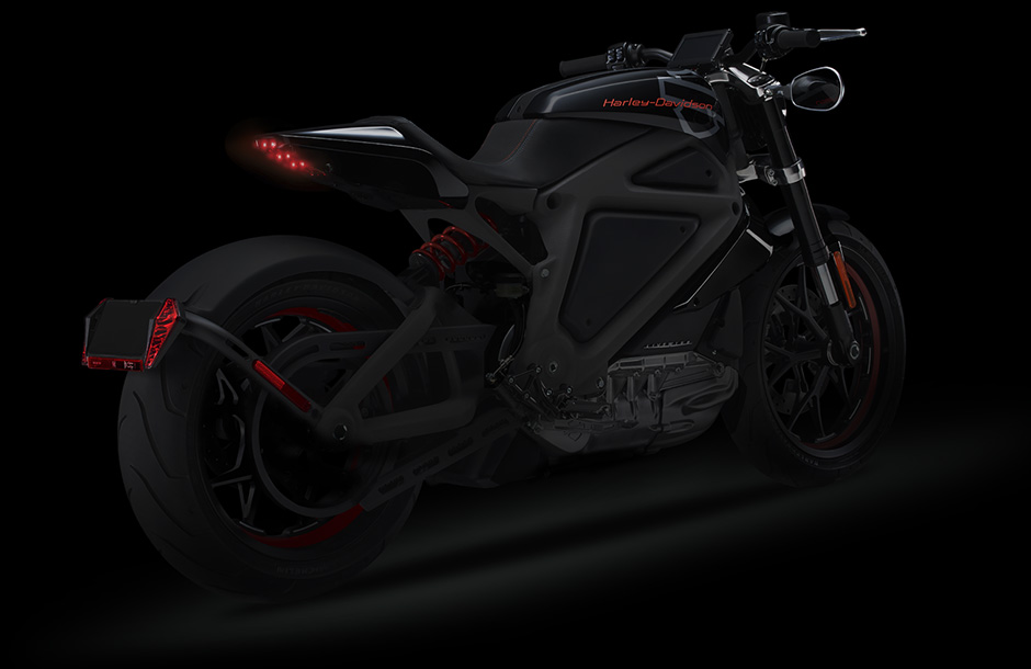 Компания Harley-Davidson объявила о выпуске мотоцикла с электродвигателем (10 фото)