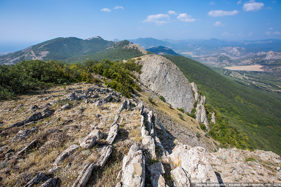 Хребты Юго-восточного Крыма (21 фото)