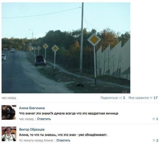 Смешные комментарии из соцсетей (13 фото)