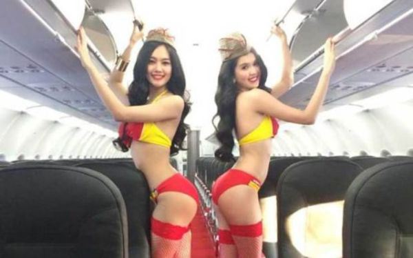Нетрадиционная реклама вьетнамской авиакомпании VietJet Air (19 фото)