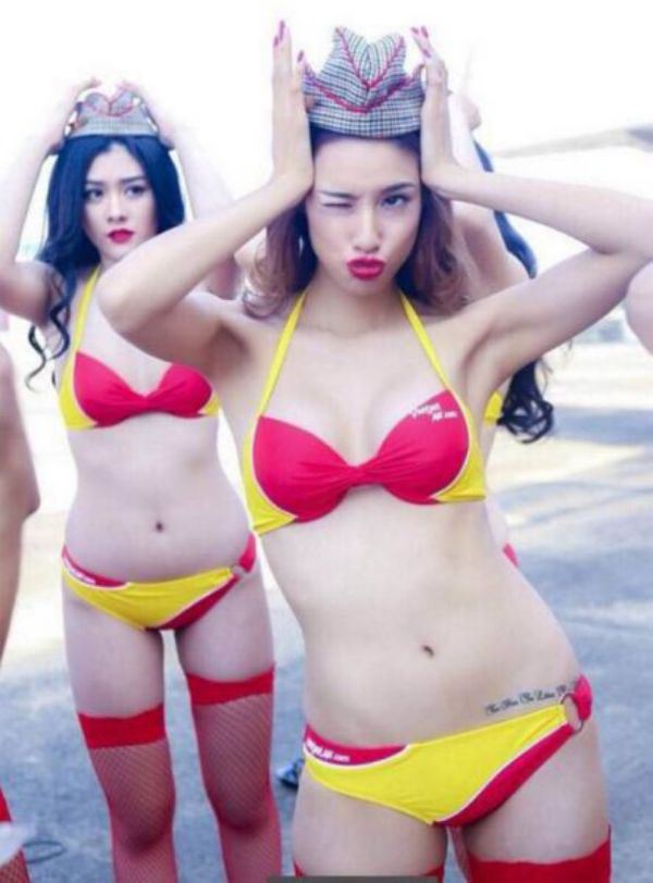 Нетрадиционная реклама вьетнамской авиакомпании VietJet Air (19 фото)
