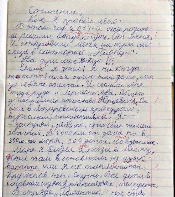 Сочинение на тему