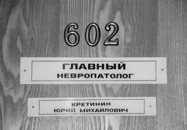 Забавные фамилии (20 фото)