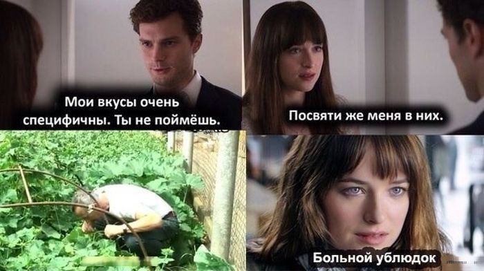 29 мемов на фильм «50 оттенков серого»