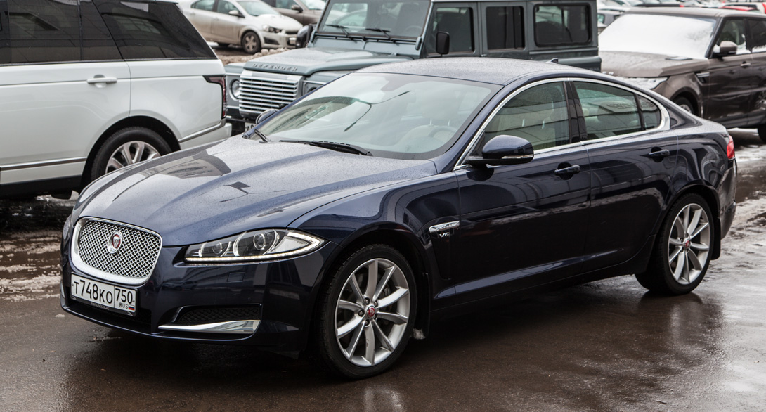 Тест-драйв Trendymen: Jaguar XF (13 фото)