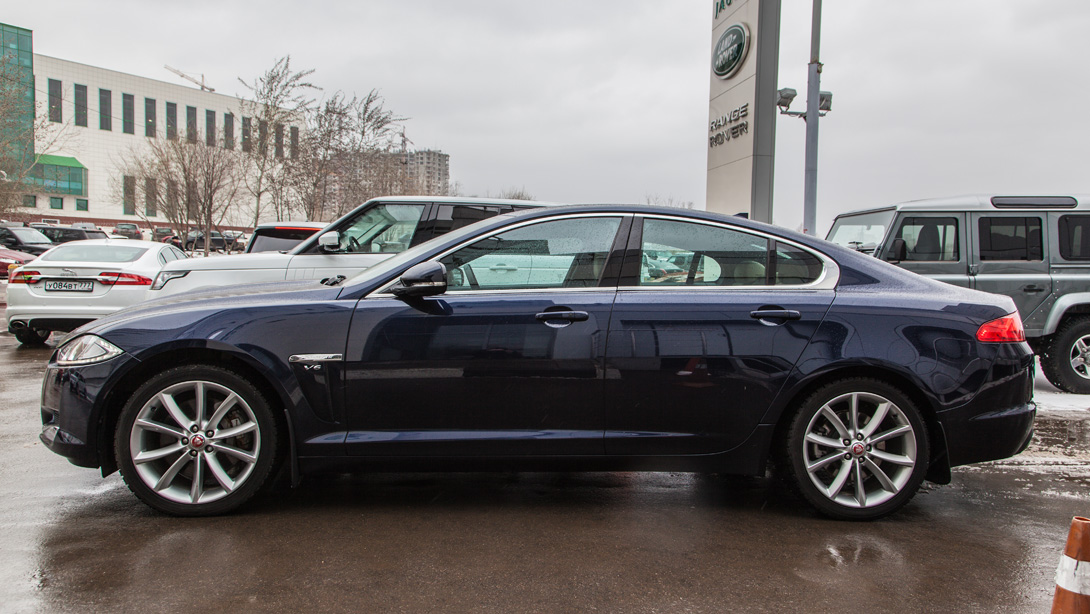 Тест-драйв Trendymen: Jaguar XF (13 фото)
