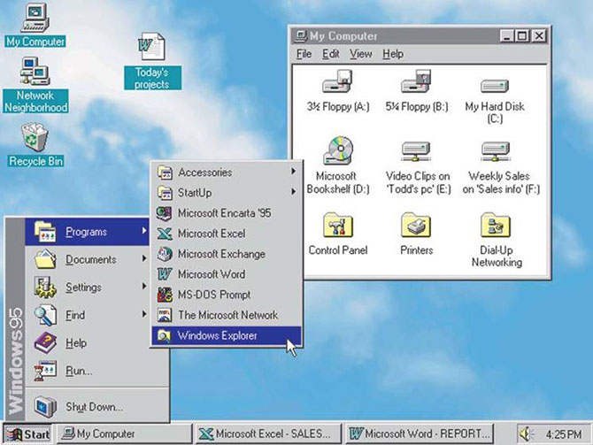 Эволюция Windows за 30 лет существования (13 фото)