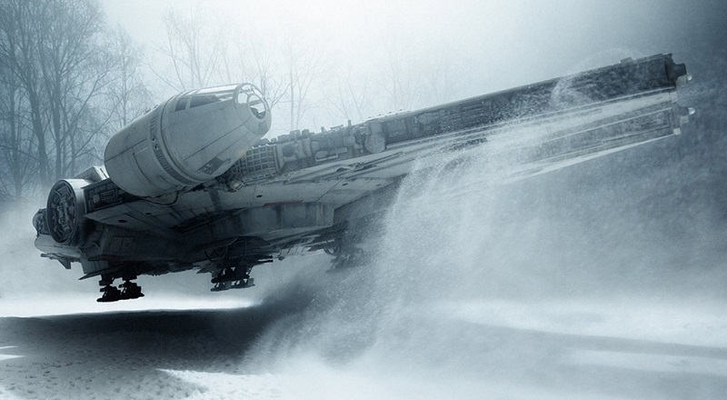 Корабли Star Wars в декорациях планеты Земля (16 фото)