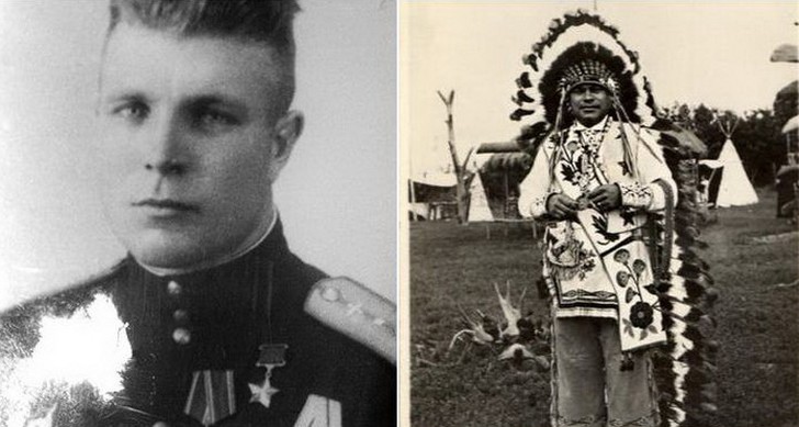 Как советский летчик стал вождем индейского племени: загадка судьбы (6 фото)