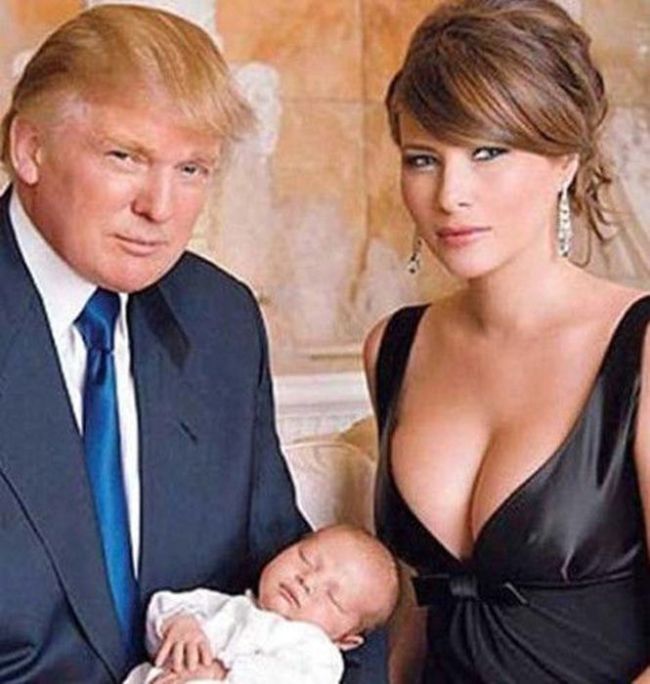 Как Дональд Трамп менялся с годами (18 фото)