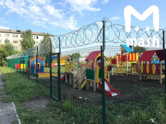 Детская площадка в Омске с