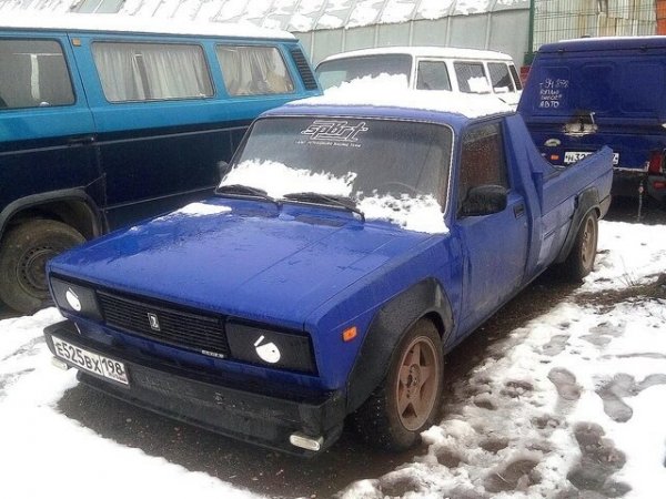 Необычный тюнинг автомобилей (35 фото)