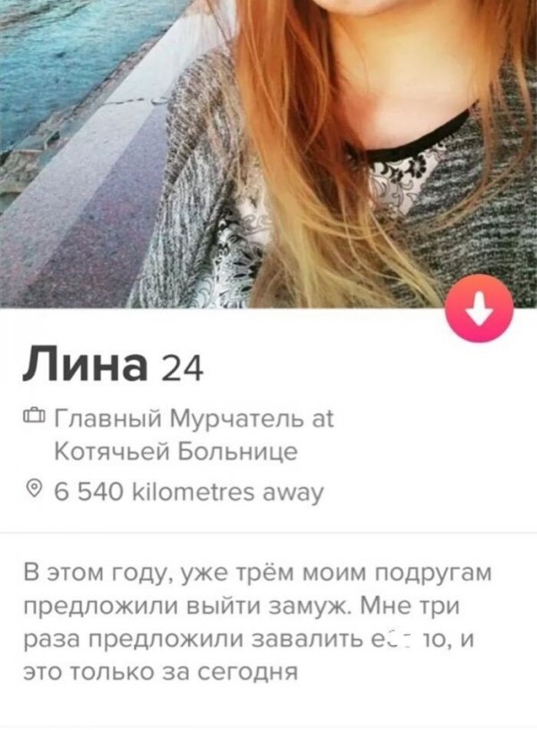 Девушки с запросами из Tinder (20 фото)