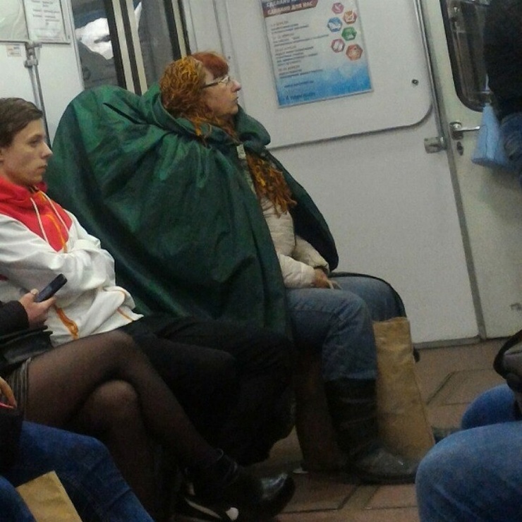 Чудаки из подземки (40 фото)
