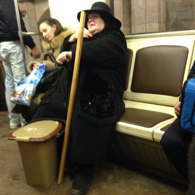 Чудаки из подземки (40 фото)